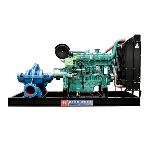 華全400kW_柴油水泵機(jī)組_雙吸泵