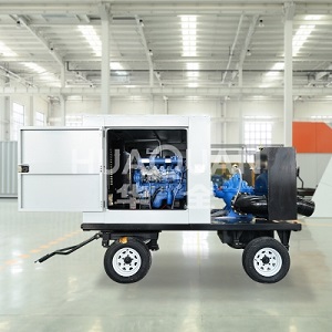 華全75kW_柴油水泵機(jī)組_雙吸泵